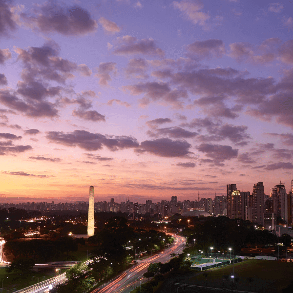 Vista para o Parque Ibirapuera